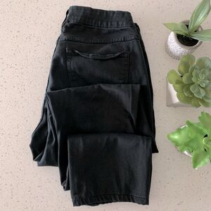 3x1 w2 black cropped skinny jeans size 26